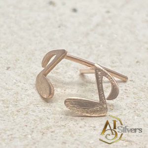 Müzik Notası Figürlü Gümüş Küpe 3 Renk Seçenekli